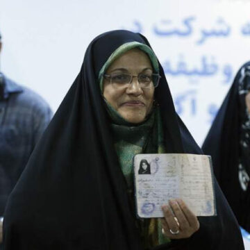 Woman Enters Race for Iran’s Presidency