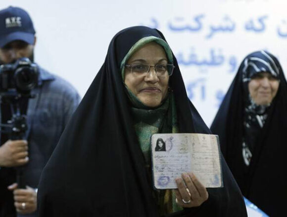 Woman Enters Race for Iran’s Presidency