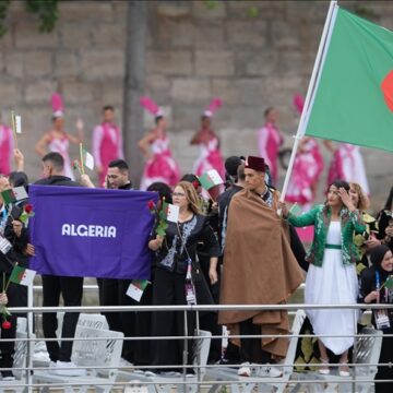 Paris Olympics Opening Ceremony: Why Algerian Athletes Were Throwing Red Roses into the Seine