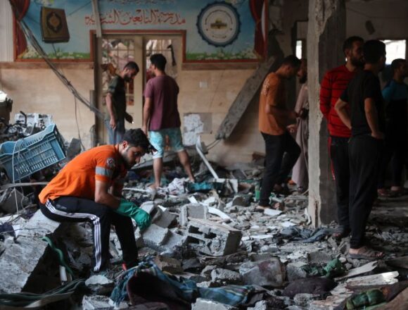 Israel Kills 100 Palestinians in Gaza Shelter School